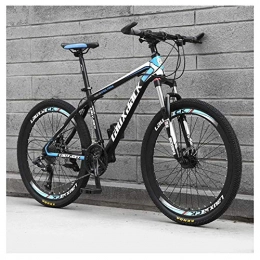 LHQ-HQ Mountain Bike LHQ-HQ Sport all'Aria Aperta Freni Mens MTB a Disco, 26 Pollici for Adulti Bicicletta 21Speed ​​Mountain Bike Bicicletta, Nero Sport all'Aria Aperta Mountain Bike