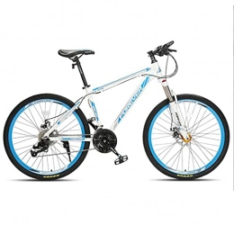 M-YN Bici M-YN 27 velocità Mountain Bike W Freni A Doppio Disco | 26" / 27, 5" Bicicletta Interamente Terreno W Sospensione Completa | Bici per Adulti Strada E Offroad per Uomini Donne(Size:26inch, Color:Blu)