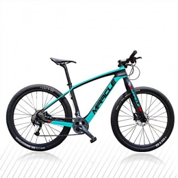 peipei Mountain Bike M01 Carbon Hardtail MTB Bici Completa 29er Fibra di Carbonio HMF 15, 5 / 17, 5 / 19 / 21 Pollici Bicicletta da Montagna Completa-ALIVIO-Forcella Rigida 9S_19 Pollici