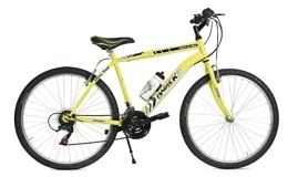 MADICKS Mountain Bike MADICKS Bicicletta Ragazzo Mountain Bike da Passeggio Misura 26 Bici con Cambio Giallo