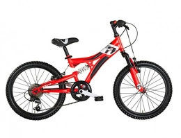 MBM Mountain Bike MBM 436 / 18 Indy, Fat Bike da Montagna Unisex Bambini, Rosso A20, Taglia Unica