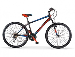 MBM Mountain Bike MBM 630U / 18 District, Fat Bike da Montagna Uomo, Rosso A20, Taglia Unica