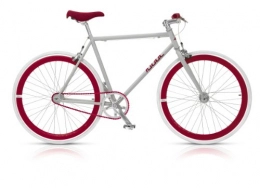 MBM Bici MBM NUDA BICI BICICLETTA UOMO 28'' H56 - GRIGIO ROSSO