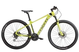 MBM Mountain Bike MBM QUARX 29' Disk BR. MTB all 24S SUSP F Bici Unisex Adulto, Lime A44, 48