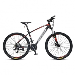 MENG Bici MENG 26 / 27.5"Ruota Mountain Bike 27 Velocità Bicicletta Adulto Dual Disc Freni a Disco Montagna Trail Bike con Telaio Leggero in Lega Di Alluminio / Rosso / 26 In.