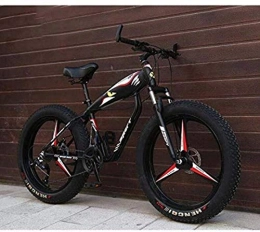 MJY Bici MJY Bicicletta da 26 pollici con ruote per mountain bike per adulti, ruota rigida Mbt per bici con grasso, telaio in acciaio ad alto tenore di carbonio, doppio freno a disco 6-27, 21 velocità