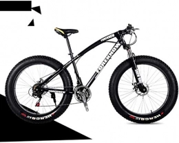 MJY Mountain Bike MJY Bicicletta Mountain Bike, 21 / 24 / 27 Velocità 26 Pollici 4.0 Fat Bike Mountain Bike Sospensione ammortizzatore bici da neve 7-2, 24 velocità