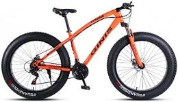 MJY Bici MJY Fat Tire Mountain Bike Off-Road Beach Snow Bike 21 / 24 / 27 / 30 Velocità Velocità Mountain Bike 4.0 Pneumatico largo Adulto Guida all'aperto 6-6, 24 velocità