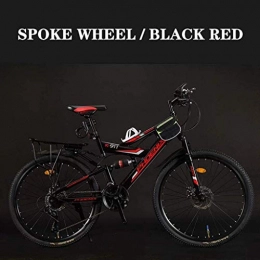 MJY Bici MJY Mountain bike, 26 pollici, 21 / 24 / 27 velocità Velocità variabile Doppio assorbimento degli urti Doppi freni a disco Off-Road Adulti fuori guida Sport Viaggi 5-27, 24