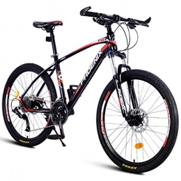 MOLINGXUAN Bici MOLINGXUAN Bicicletta Micro-Turn 27-velocità Mountain Bike Maschile E Femminile Raffreddare AG8.6 Freno A Disco Ruota Ruota A Razze 26 Pollici Nero Rosso, 27.5 Inches