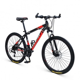 MOLINGXUAN Bici MOLINGXUAN Biciclette Biciclette Uomini e Le Donne della Strada Studenti Giovane Adulto Sport off-Road Singolo vagone Spoke Wheel Mountain Bike 26 Pollici 24 velocità di Punta Nero Blu, A, 26 Inches