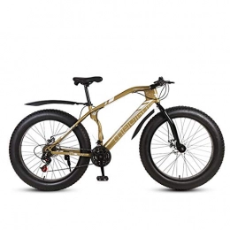 MOLINGXUAN Bici MOLINGXUAN Mountain Bike, motoslitta ATV 26 Pollici 27 velocità Doppio Freno a Disco Ampia variabile Pneumatici off-Road Speed ​​Bike Bici Adulta Mountain Bike, J