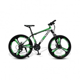 TETHYSUN Mountain Bike Mountain bike 24 pollici 26 pollici Mountain Bike Uomo Doppio Disco Freno Hardtail Mountain Bike Bicicletta Sedile Regolabile Telaio In Acciaio Alto-Carbonio 21 Velocità 3 Raggi (Taglia L: Large)