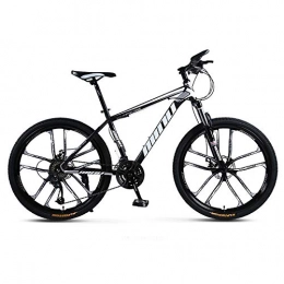 peipei Bici Mountain Bike 26 Pollici 27 velocit Una Ruota Cross Country Bicicletta a velocit variabile Studente Maschio Assorbimento degli Urti Bike-Ten coltelli Black_24