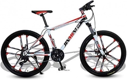 klt Mountain Bike Mountain Bike 26 pollici All-Terrain adattamento 27 velocità bloccabile forcella anteriore Urban Sports Racing Freno a disco elegante ruote integrate