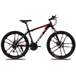 DOS Mountain Bike Mountain Bike 27 velocit 26 Pollici Mountain Bike A Doppia Sospensione, Black