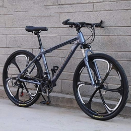 Domrx Mountain Bike Mountain Bike Assorbimento degli Urti a velocità variabile Uomini e Donne Single gifte Auto a velocità variabile di Alta qualità-Grey Black_24_21