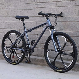 Domrx Bici Mountain Bike Assorbimento degli Urti a velocità variabile Uomini e Donne Single gifte Auto a velocità variabile di Alta qualità-Grey Black_26_24