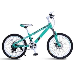 Admir Mountain Bike Mountain Bike Bambini 20 Pollici, Bici Da Strada Con Freni A Disco Forcella In Carbonio, Leggero Bici Mini Biciclette Da Strada Ragazze Ragazzi Verde-a 20in