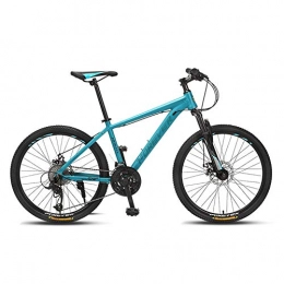 XIAXIAa Bici Mountain Bike, Bici a Velocità Variabile, Ruote da 24 Pollici, 27 Velocità, Telaio in Lega Di Alluminio, Doppia Bici Ammortizzante, Disponibile per Adolescenti e Adulti / C / Come mostrato