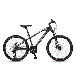 Great Mountain Bike Mountain Bike, Bici Da Montagna Da 27 Pollici 27 Velocità, Telaio In Lega Di Alluminio Bicicletta Con Sedile Per Biciclette Impermeabile Regolabile Dual Disco Freni A Disco Bikes Per Student(Color:B)