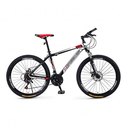 T-Day Mountain Bike Mountain Bike Bicicletta MTB 21 Velocità Bike Bike 26 Pollici 3 Ruote Razze Ruote Del Raggio Telaio In Acciaio Al Carbonio Bicicletta Da Strada Bicicletta Bike Bicycle Adatt(Size:21 Speed, Color:rosso)