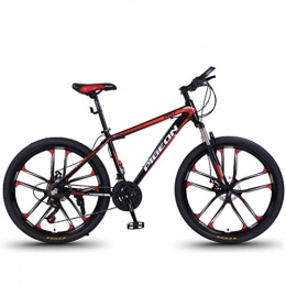 GYF Mountain Bike Mountain Bike bicicletta MTB Sportiva da Montagna 26" Mountain Biciclette 24 / 27 / 30 Costi Uomini Leggera In Lega Di Alluminio Donne / Struttura Della Bici Full Suspension Freni A Disco Mountain Bike Me