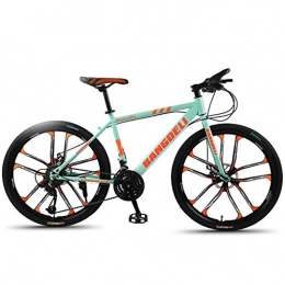 GYF Mountain Bike Mountain Bike bicicletta MTB Sportiva da Montagna 26" Uomini Montagna / Donne Biciclette 21 / 24 / 27 / 30 Velocità Leggero Acciaio Al Carbonio Shock Struttura Di Assorbimento Di Doppia Della Sospensione Mo