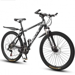 GYF Mountain Bike Mountain Bike bicicletta MTB Sportiva da Montagna Mountain Biciclette Mens delle donne da 26" in acciaio al carbonio Ravine bici sospensione anteriore a doppio disco freno 21 / 24 / 27 costi Mountain Bike