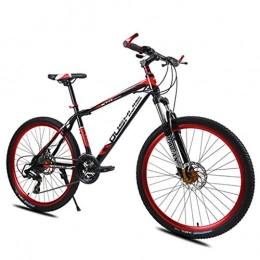 GYF Bici Mountain Bike bicicletta MTB Sportiva da Montagna Mountain Biciclette Unisex 26 '' Acciaio Al Carbonio Telaio 21 / 24 / 27 Velocità Freno A Disco Doppia Della Sospensione Mountain Bike Mens Bicycle Bike B