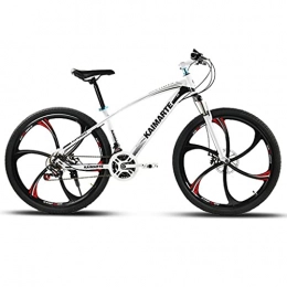 Lxyfc Mountain Bike Mountain Bike bicicletta MTB Sportiva da Montagna Mountain Bike 21 / 24 / 27 doppio disco freno Velocità 26 Ruote forcella della sospensione della bicicletta della montagna Mountain Bike Mens Bicycle Bike