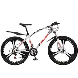 GYF Mountain Bike Mountain Bike bicicletta MTB Sportiva da Montagna Mountain bike, acciaio al carbonio telaio hardtail, doppio freno a disco e sospensione anteriore, 26" della rotella di magnetico Mountain Bike Mens Bi