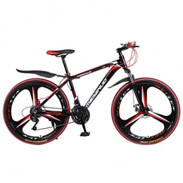 GYF Bici Mountain Bike bicicletta MTB Sportiva da Montagna Mountain bike, Telaio lega di alluminio Biciclette da montagna, doppio freno a disco anteriore e sospensioni, ruote 26inch Mountain Bike Mens Bicycle