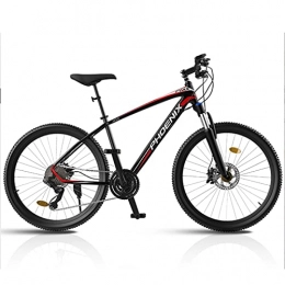 Great Mountain Bike Mountain Bike, Bike In Mountain Bike Da 26 Pollici, 30 Velocità Student Bicycle Bicycle Forchetta Da Anteriore Forchetta Da Anteriore Bikes Biciclette In Lega Di Ingranaggio In Lega Di Al(Color:rosso)