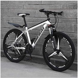 HongLianRiven Mountain Bike Mountain Bike BMX 26 pollici degli uomini, -alto tenore di carbonio in acciaio hardtail Mountain bike, biciclette con sospensione anteriore sedile regolabile 5-29 ( Color : A1 , Size : 21 speed )