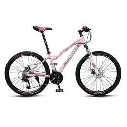 XIAXIAa Bici Mountain Bike Cross-Country, Bici da Strada, Ruote da 26 Pollici, 27 Velocità, Telaio in Lega Di Alluminio, Freno a Disco Di Linea e Bici a Doppio Ammortizzatore, Disponibile per Uomo e Donna