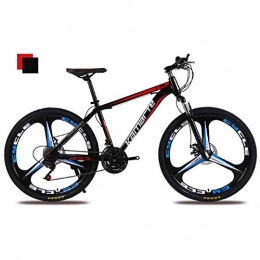 Domrx Bici Mountain Bike da Uomo e da Donna Cross Country Racing Doppio Freno a Disco Biciclette ad Assorbimento degli Urti-Rosso