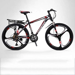 ZYZYZY Mountain Bike Mountain Bike Leggero MTB Alto-acciaio Al Carbonio 27 Velocità Velocità Variabile Freno A Doppio Dischi Ruota Taglia3c 26 Pollici Bici Da Strada Velocità A-27 26 Pollici