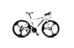 Generic Mountain Bike Mountain Bike Mountain Bike per Adulti 26 Pollici Doppio Freno a Disco Una Ruota 30 velocità off-Road Bicicletta da Uomo e Donna, E, A