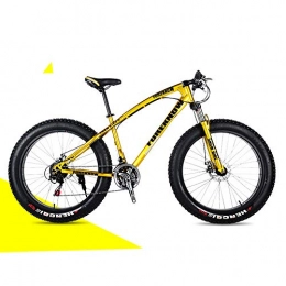 Nerioya Bici Mountain Bike per Adulti, Freni A Doppio Disco Anteriori E Posteriori, Bici da Spiaggia con Pneumatici Grassi Ammortizzanti, E, 24 inch 21 Speed