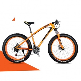 Nerioya Bici Mountain Bike per Adulti, Freni A Doppio Disco Anteriori E Posteriori, Bici da Spiaggia con Pneumatici Grassi Ammortizzanti, F, 26 inch 24 Speed