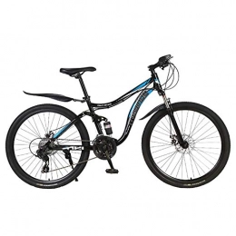 Admir Mountain Bike Mountain Bike Uomo Biammortizzata, Bici Da Strada 26 Pollici Pneumatici Adulto Donna, Velocità Biciclette Da Strada Catena Freni A Disco Ragazzi Blu