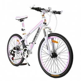 WGYDREAM Mountain Bike Mountainbike Bici Bicicletta MTB Mountain bike, 26 pollici hardtail Biciclette da montagna, acciaio al carbonio Telaio, doppio disco freno e sospensione anteriore , , 24 Velocità MTB Mountain Bike