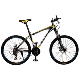 WGYDREAM Bici Mountainbike Bici Bicicletta MTB Mountain bike Biciclette MTB adulti delle donne degli uomini in acciaio al carbonio Telaio Ravine Bikes Sospensione anteriore a doppio freno a disco MTB Mountain Bike