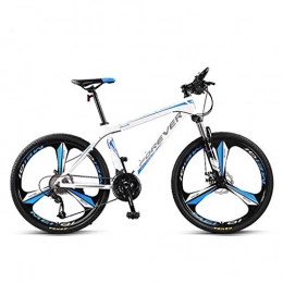 WGYDREAM Mountain Bike Mountainbike Bici Bicicletta MTB Mountain bike, lega di alluminio Biciclette Telaio, doppio freno a disco e blocco Forcella anteriore, 26inch Ruota, 27 Velocità MTB Mountain Bike ( Color : White )