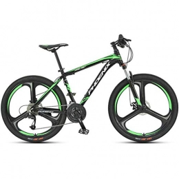 WGYDREAM Bici Mountainbike Bici Bicicletta MTB Mountain bike, Telaio lega di alluminio Biciclette da montagna, doppio freno a disco anteriore e sospensioni, 26inch Ruota, 27 Velocità MTB Mountain Bike ( Color : A )