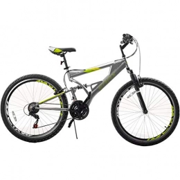 MQKJV Mountain Bike MQKJV Bicicletta 26 Pollici Mountain Bike con Full Suspension 21-velocità Telaio in Alluminio della Bicicletta della Lega di Sospensione Bici for Gli Uomini delle Donne Pedale Bicicletta