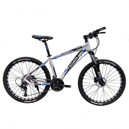 MUYU Mountain Bike MUYU Freni A Doppio Disco da 27 velocità per Bicicletta per Adulti in Lega di Alluminio per Mountain Bike Uomo E Donna, Blue