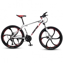 N / B Bici N / B Mountain Bike a Doppia Sospensione, Mountain Bike con Freno a Disco Anteriore e Posteriore con Sedile Regolabile, 26 Pollici 27 velocità, per Il pendolarismo all'aperto