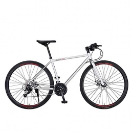 NBWE Mountain Bike NBWE Freni a Doppio Disco con Telaio in Acciaio ad Alto tenore di Carbonio per Bicicletta da Strada per Uomo e Donna 27 velocit off-Road Cycling